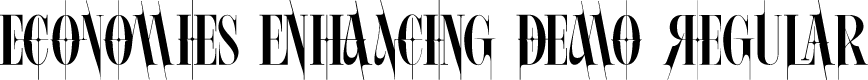 ECONOMIES ENHANCING DEMO REGULAR
