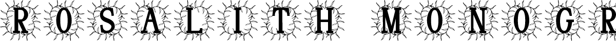 Rosalith Monogram