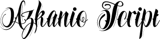 Azkanio Script