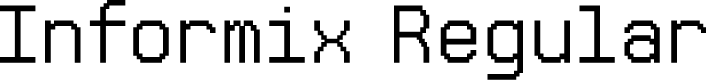 Informix Regular