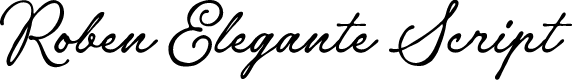 Roben Elegante Script