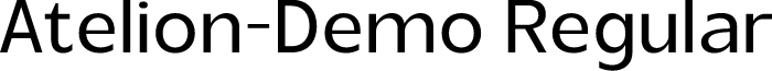 Atelion-Demo Regular