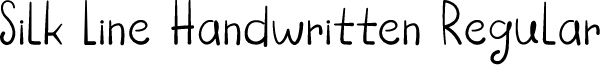 Silk Line Handwritten Regular