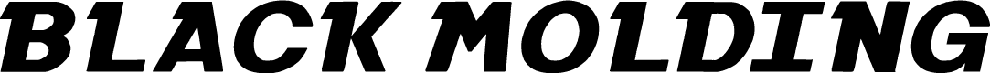 Black Molding Italic