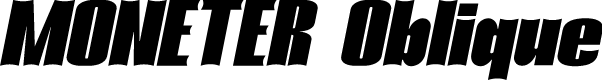 MONETER Oblique