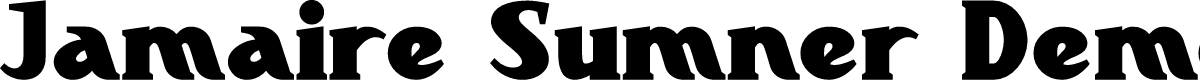 Jamaire Sumner Demo