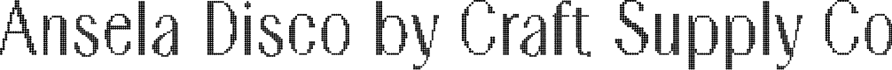 AnselaDisco-Regular Demo