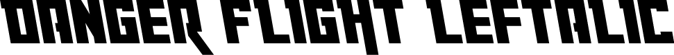 Danger Flight Leftalic