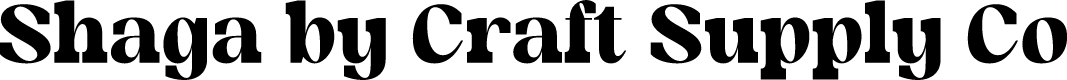 Shaga Demo Regular