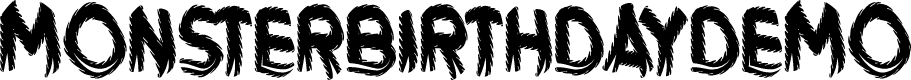 MonsterBirthdayDemo