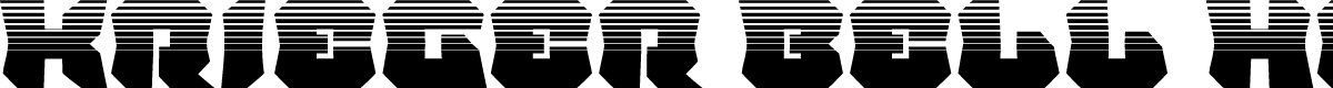 Krieger Bell Halftone
