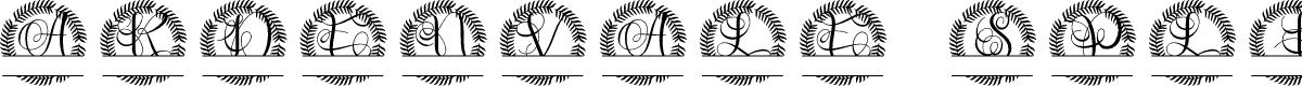 Ardenvale Split Monogram