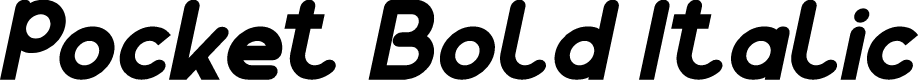 Pocket Bold Italic
