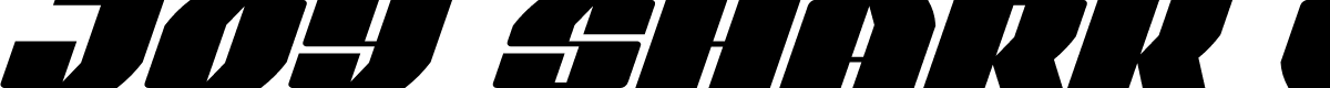 Joy Shark Condensed Italic