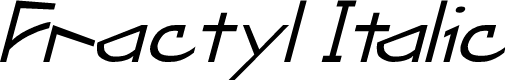 Fractyl Italic