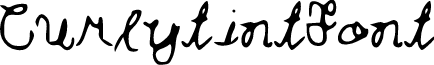Curlytint_Font