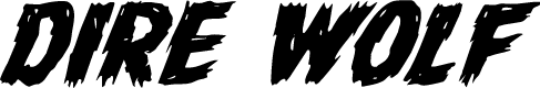 Dire Wolf Expanded Italic