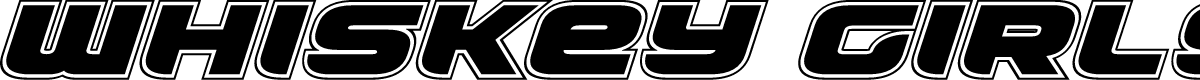 Whiskey Girls Academy Italic