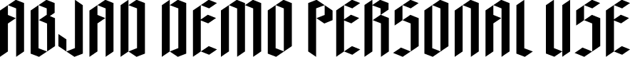 ABJAD DEMO PERSONAL USE