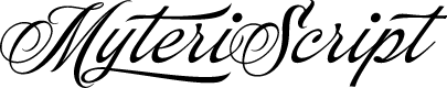 Myteri Script PERSONAL USE ONLY Italic PERSONAL USE ONLY