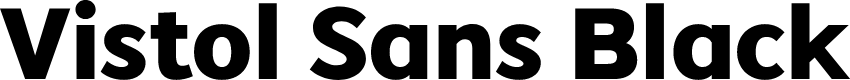 VistolSans-Black