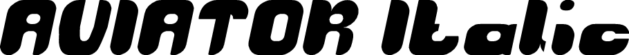 AVIATOR Italic