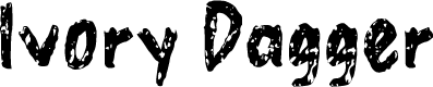 Ivory Dagger