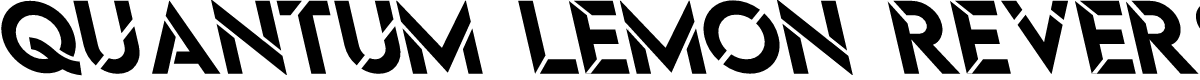 Quantum Lemon Reverse Italics Lemon-Reverse-Italics