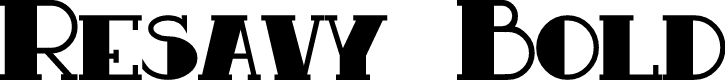 Resavy Bold