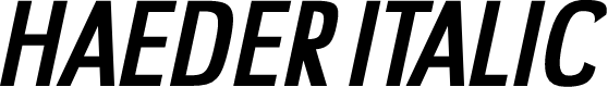 HAEDER ITALIC