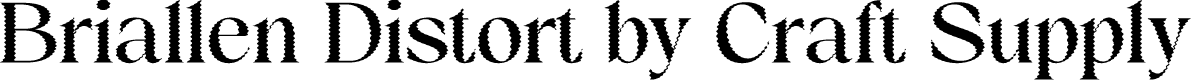 Briallen Distort-Regular Demo