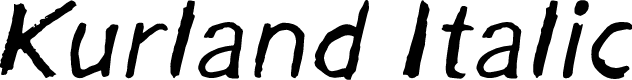 Kurland Italic