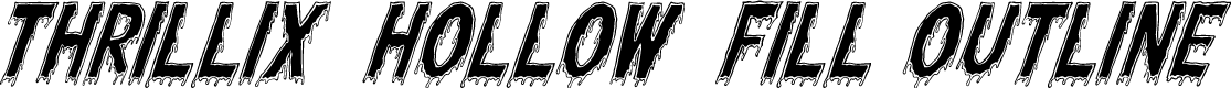 Thrillix Hollow Fill Outline