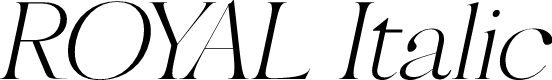 ROYAL Italic