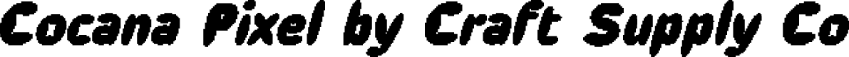 Cocana Pixel Demo Regular