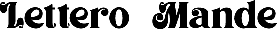 Lettero Mande DEMO Regular
