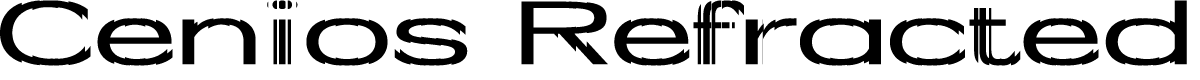 Cenios Refracted Regular Demo