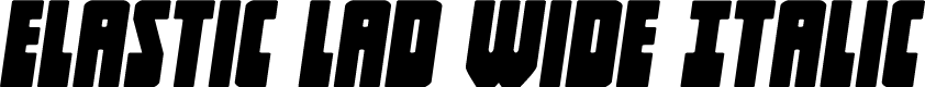 Elastic Lad Wide Italic