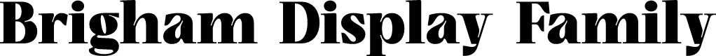 Brigham Display Black