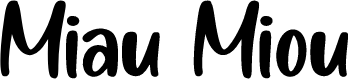 Miau Miou Regular