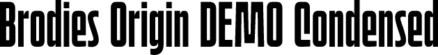 Brodies Origin DEMO Condensed