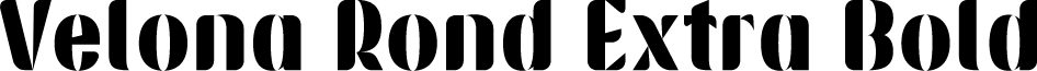 Velona Rond Extra Bold