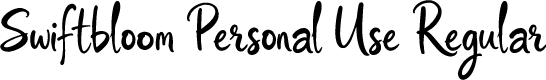 Swiftbloom Personal Use Regular