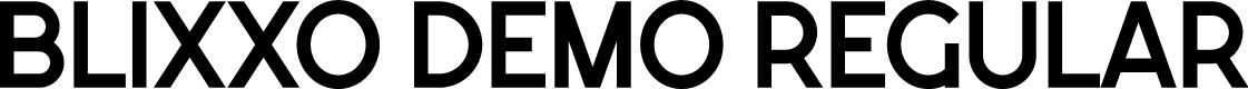 Blixxo Demo Regular