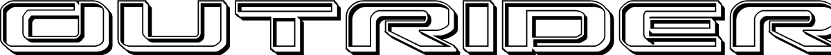 Outrider Engraved