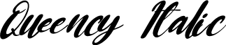 Queency Italic