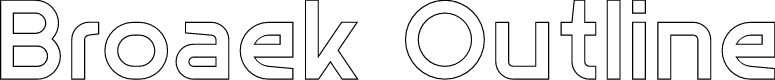 Broaek Outline