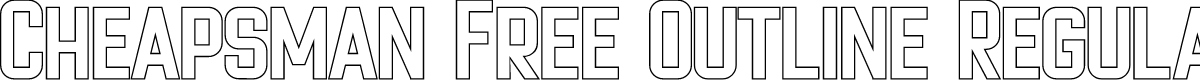 Cheapsman Free Outline Regular