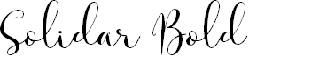 Solidar Bold