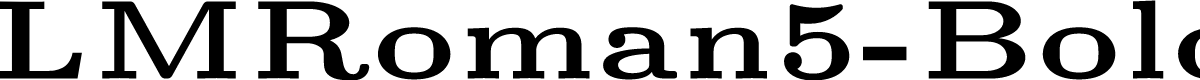 LMRoman5-Bold